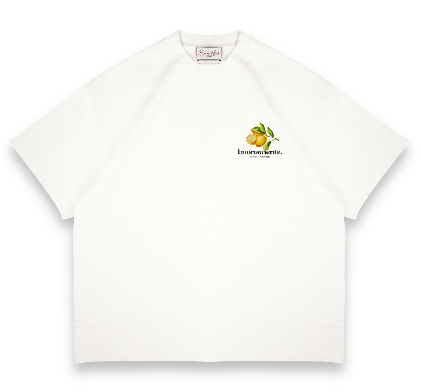 Sun-Washed Lemon Tee - White