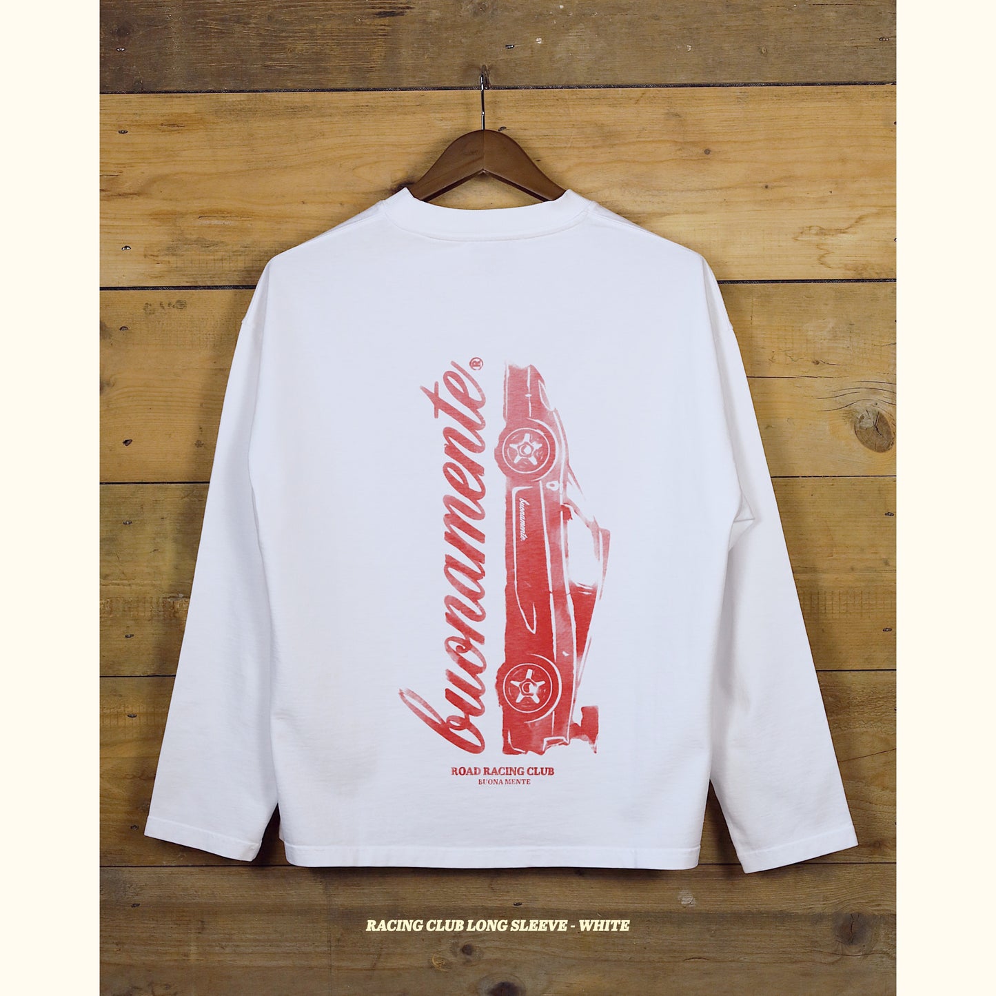 Racing Club Long Sleeve - White