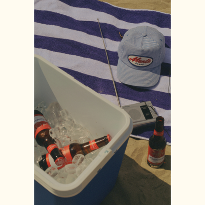 Mente Cap - Pinstripe Blue