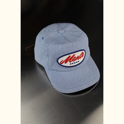 Mente Cap - Pinstripe Blue