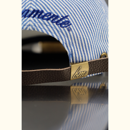 Mente Cap - Pinstripe Blue
