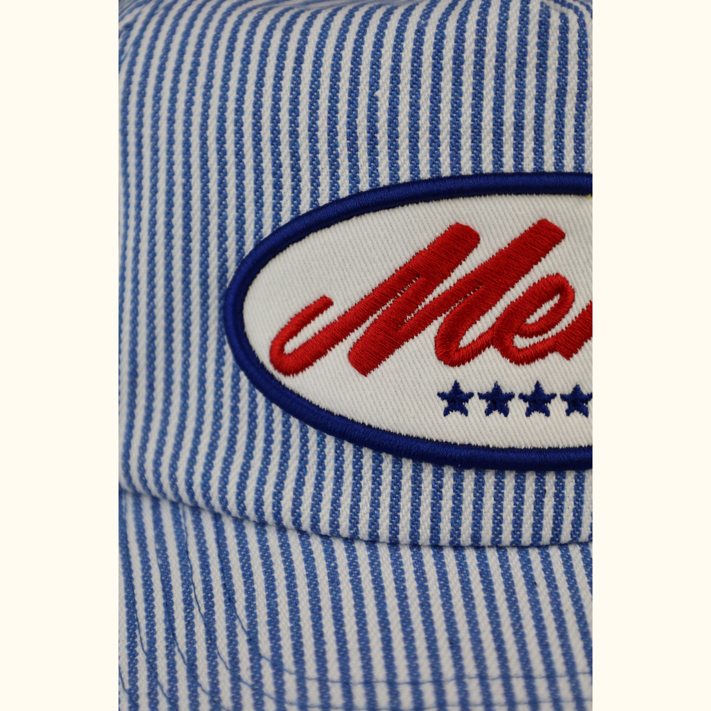 Mente Cap - Pinstripe Blue