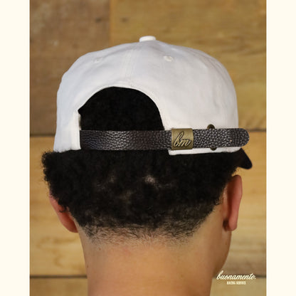 Racing Service Cap - Cream/Navy