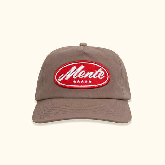 Worker Cap - Mauve Brown