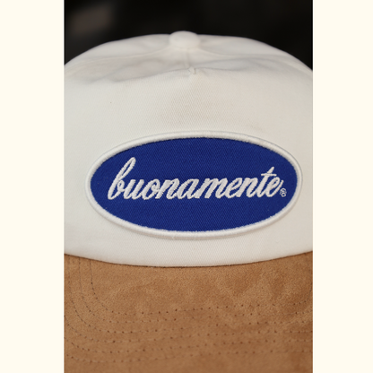 Buona Mente Cap - Cream / Suede