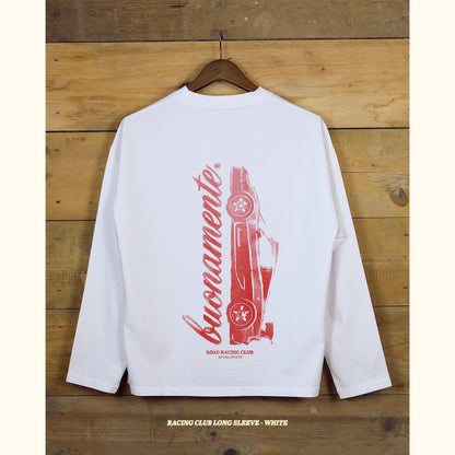 Racing Club Long Sleeve - White