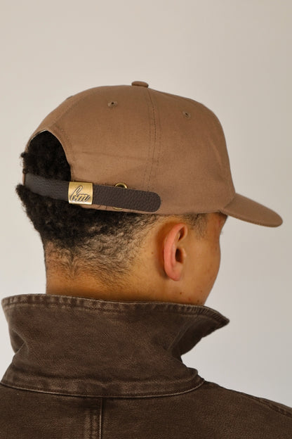 Worker Cap - Mauve Brown